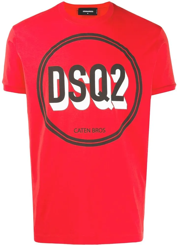 circle logo printed T-shirt