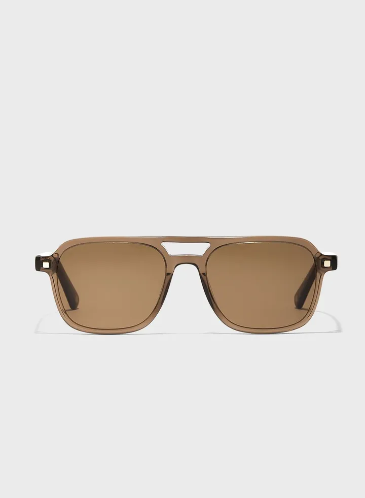 Navigator Round Sunglasses