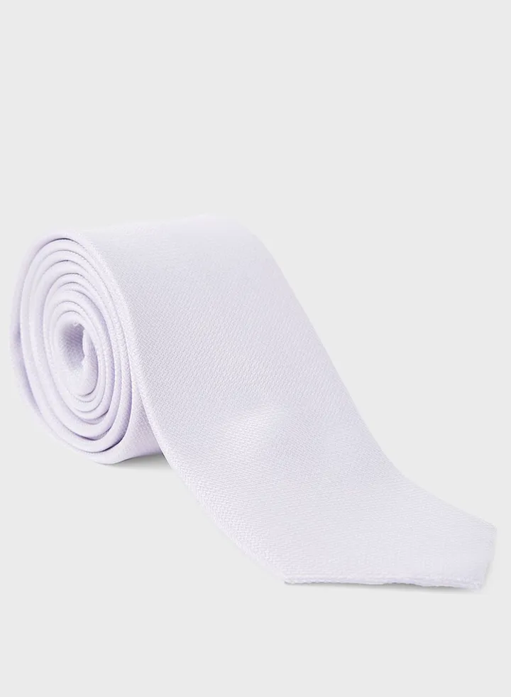 Textured Broad Tie