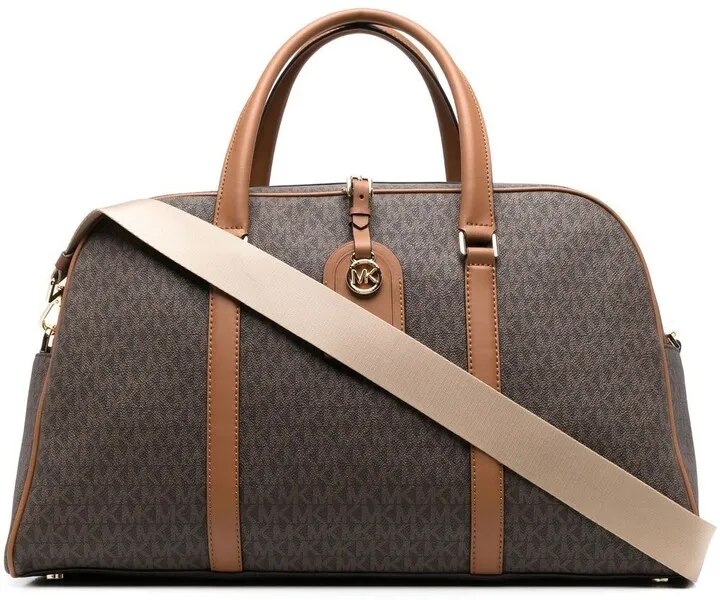 Heritage monogram travel bag