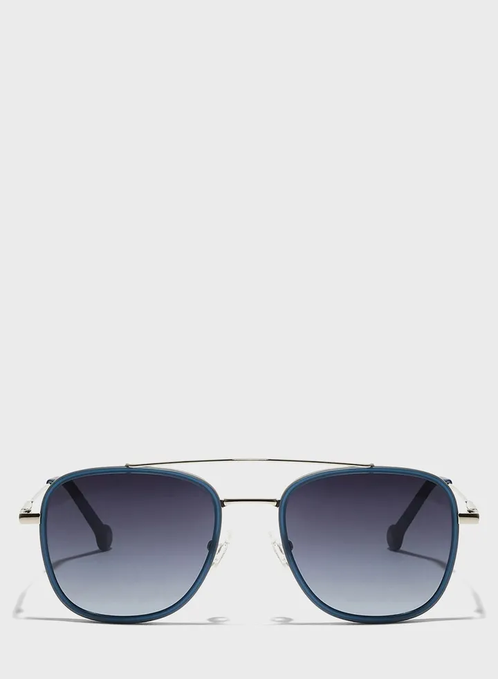 Squared Away Wayfarers Sunglasses