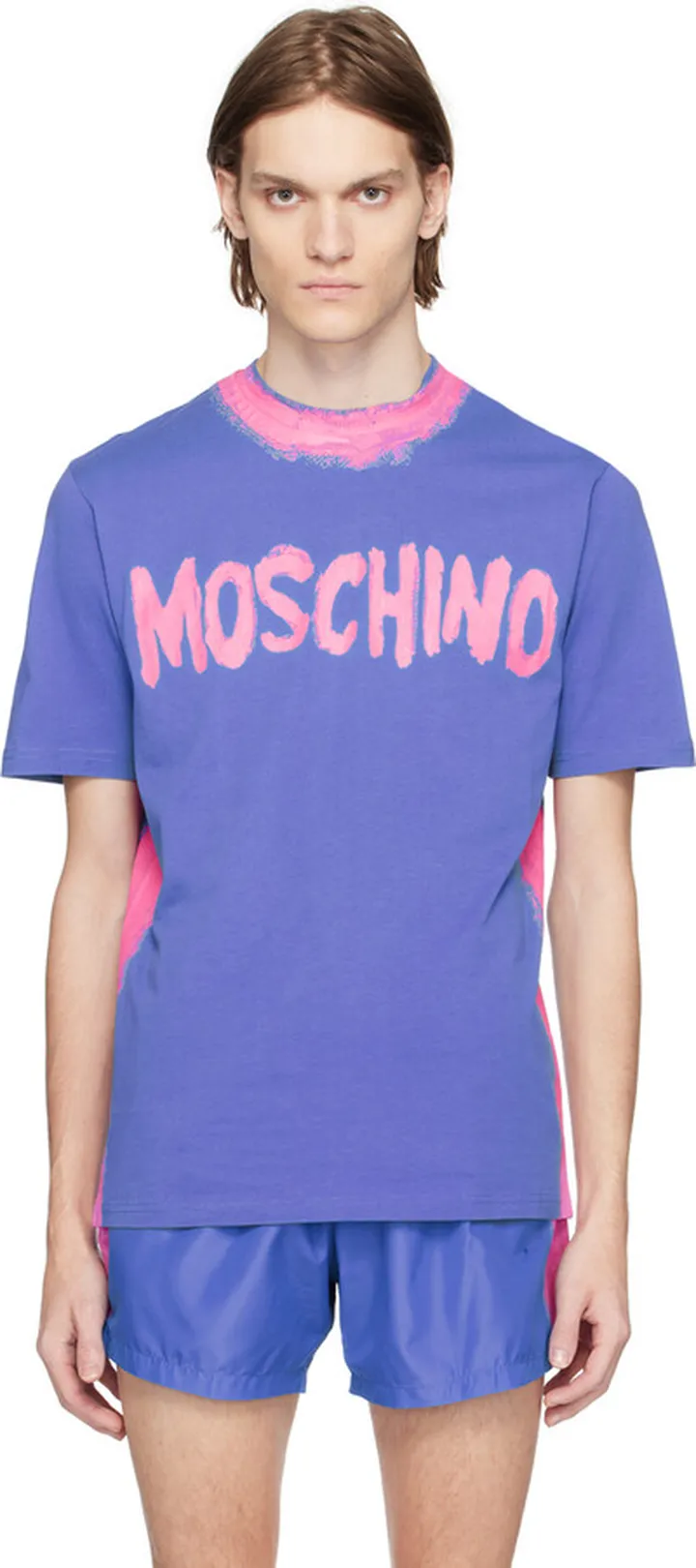 Moschino Blue Maxi T-Shirt