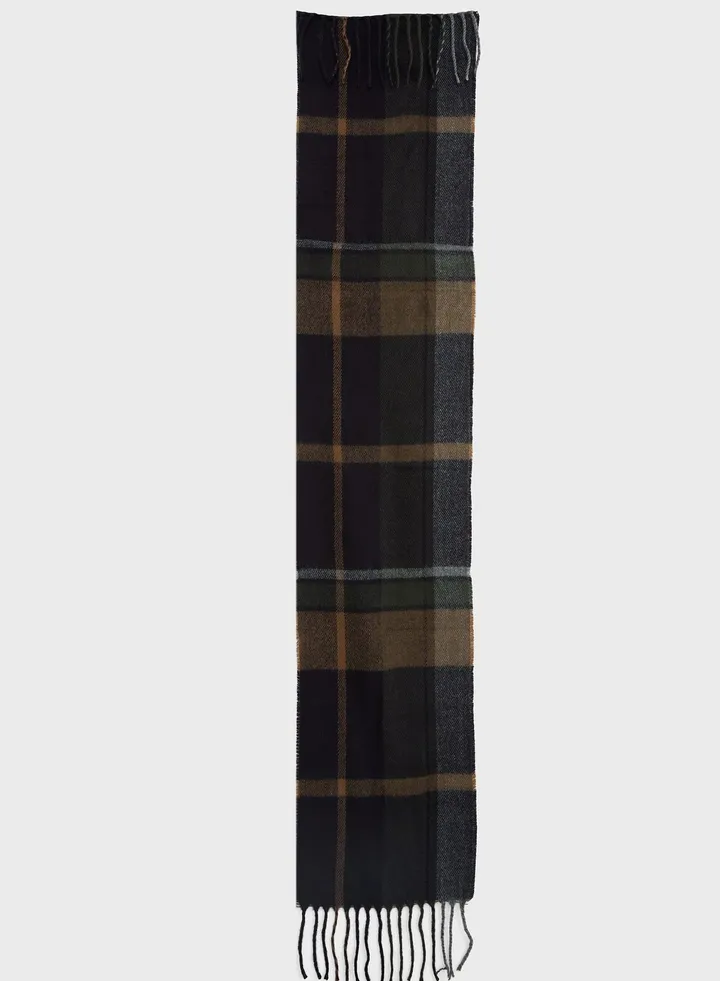 Plaid Long Scarf