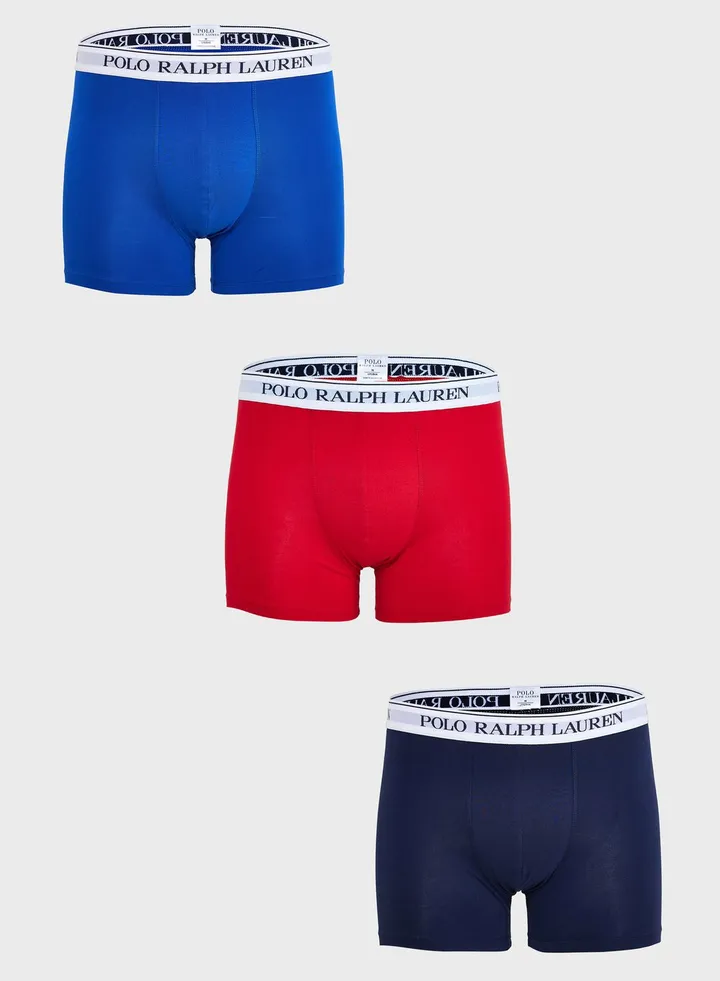 3 Pack Logo Band Boxers