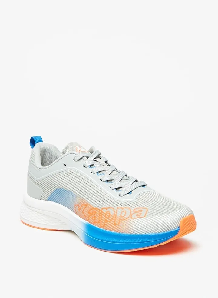 Men's Textured Lace-Up Sports Shoes