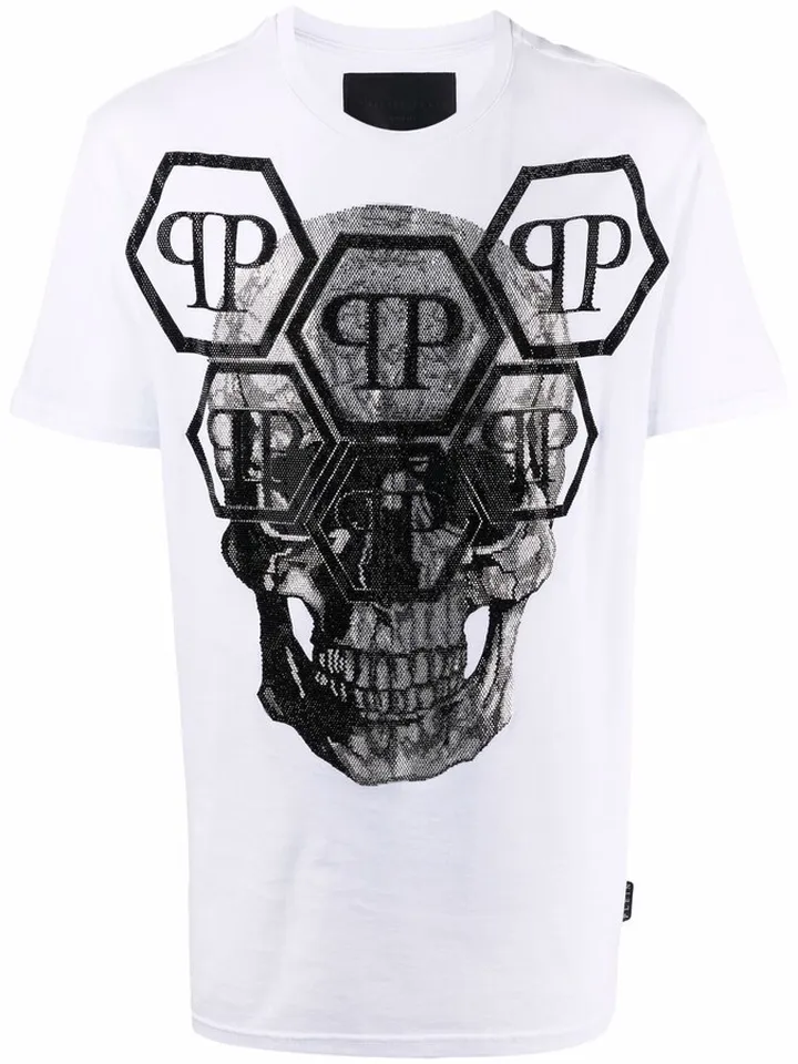 crystal skull logo T-shirt