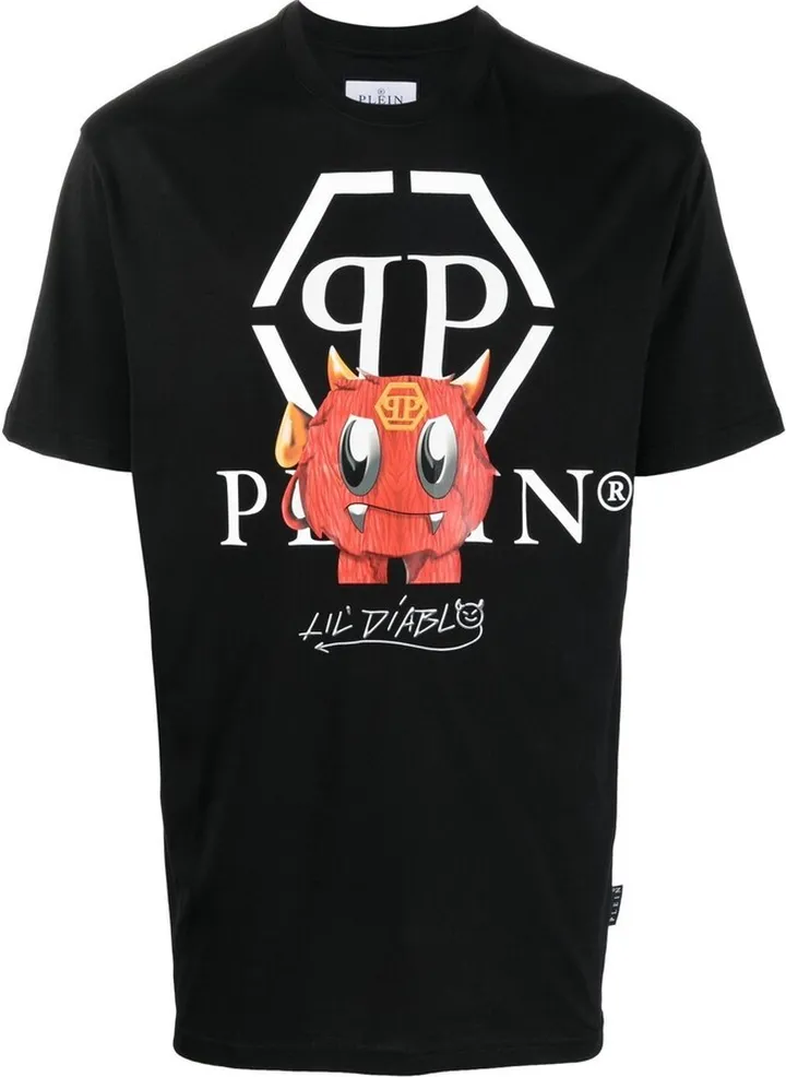 monster logo graphic T-shirt