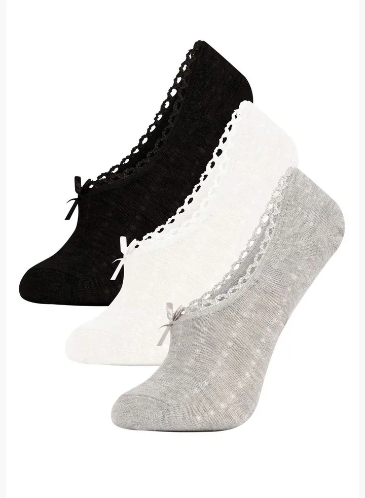 3 Pack Woman Low Cut Socks
