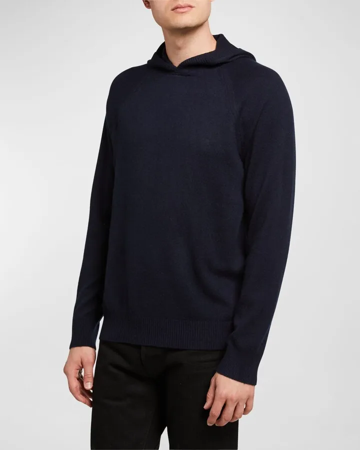 Men's Cashmere Pullover Hoodie