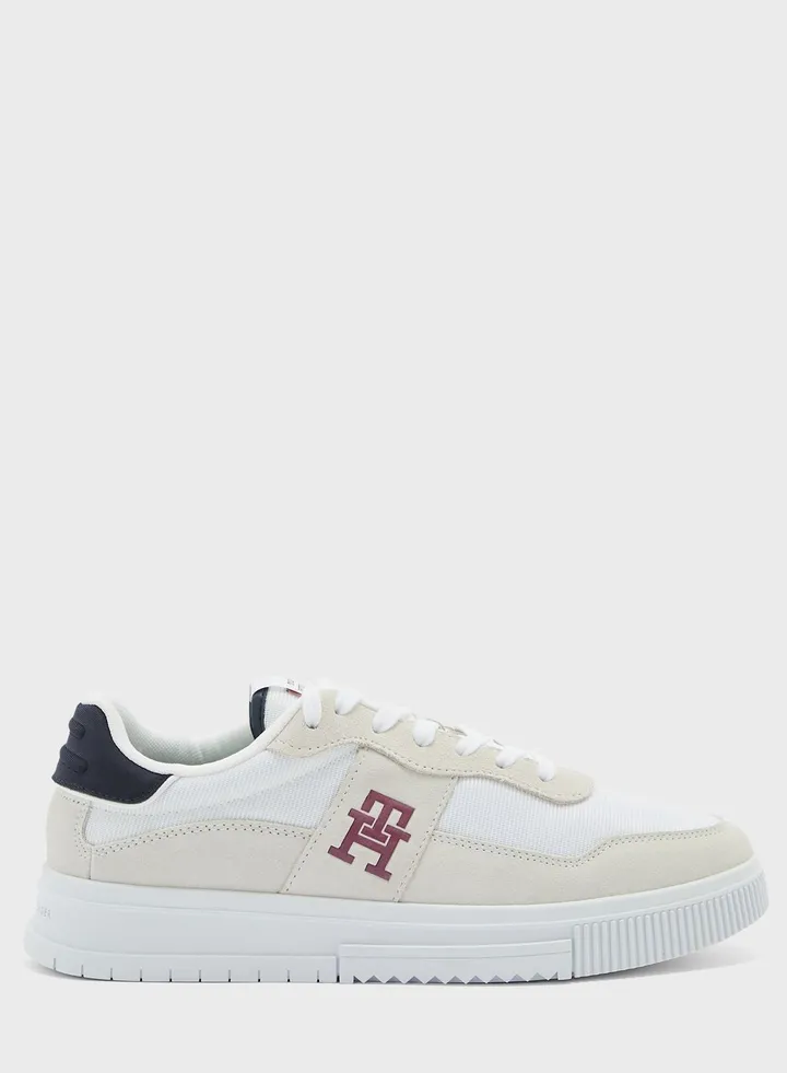 Logo Print Low Top Sneakers