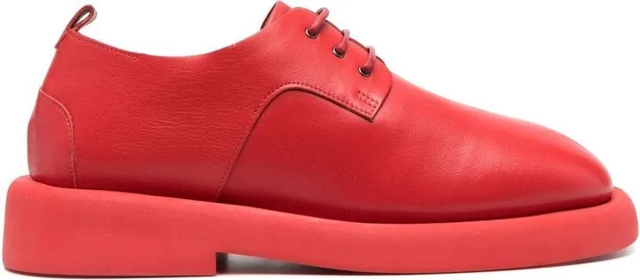 lace-up leather Oxford shoes