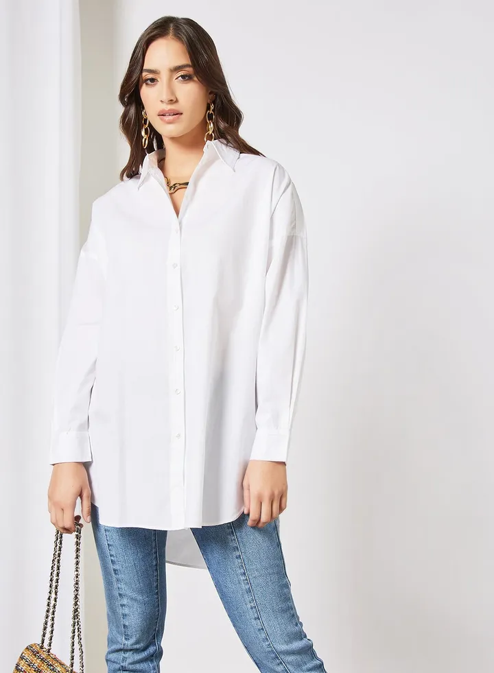 Organic Cotton Longline Shirt