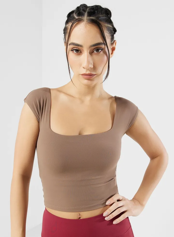 Padded Longline Sports Bra
