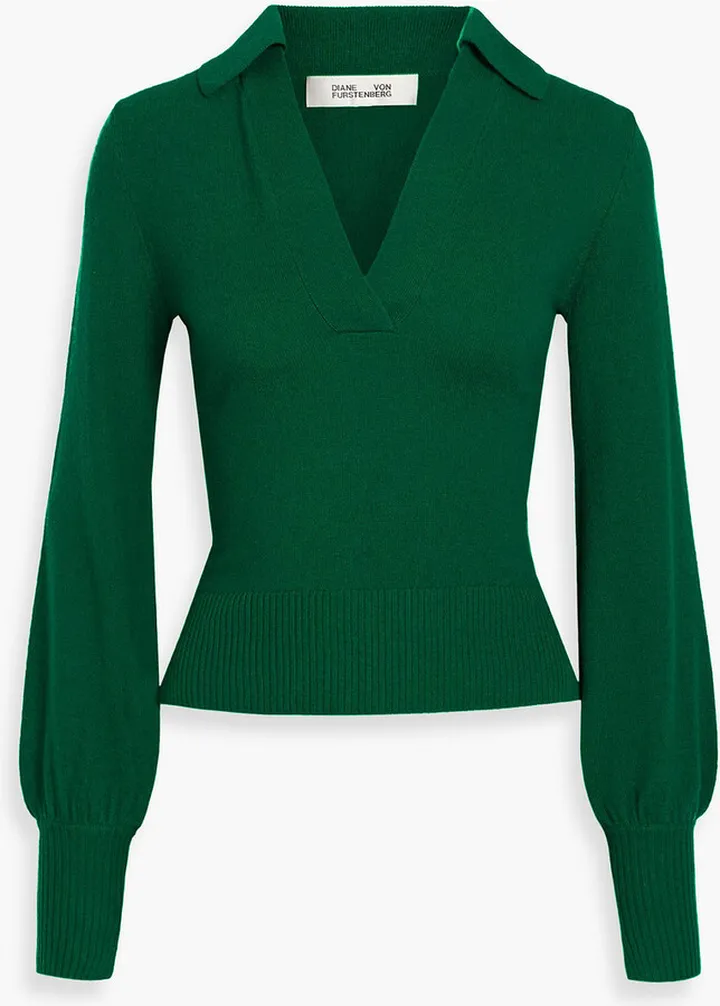 Rhodes wool and cashmere-blend sweater