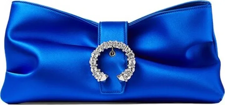 Madeline soft satin clutch
