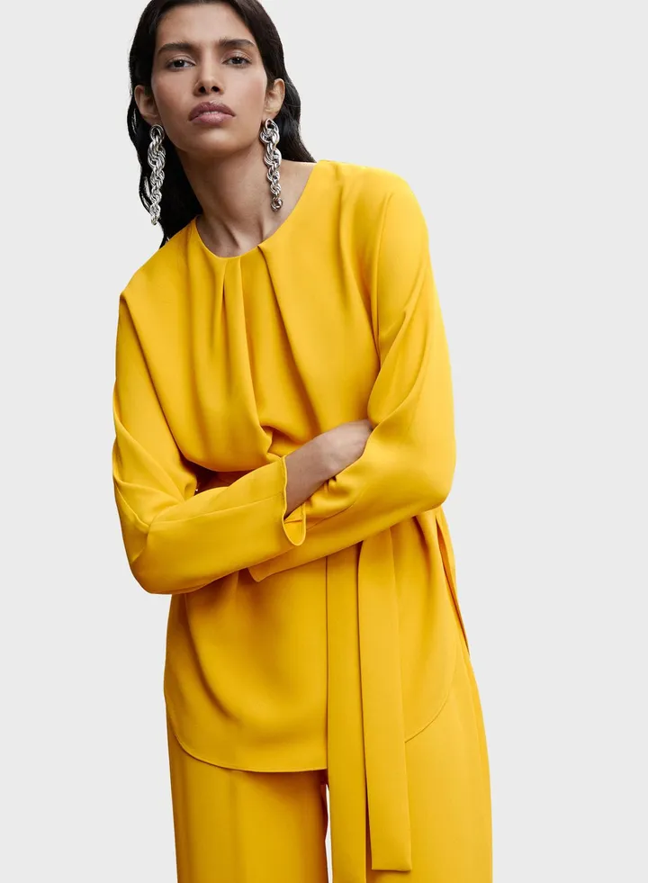Tie Detail Top
