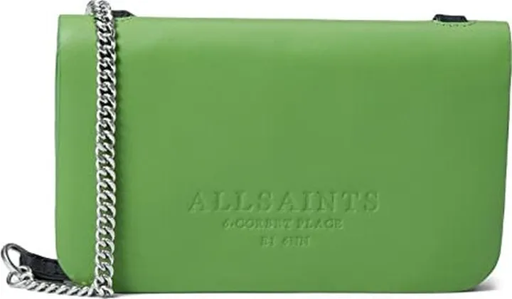 AllSaints Ludivine Crossbody (Green) Cross Body Handbags