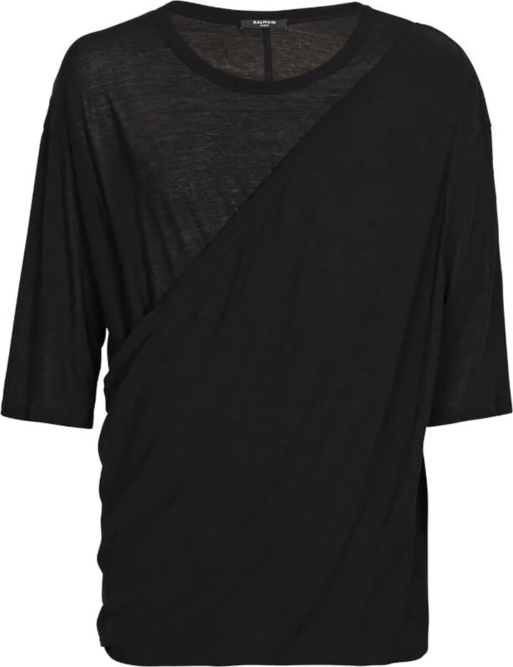 Balmain Draped T-Shirt