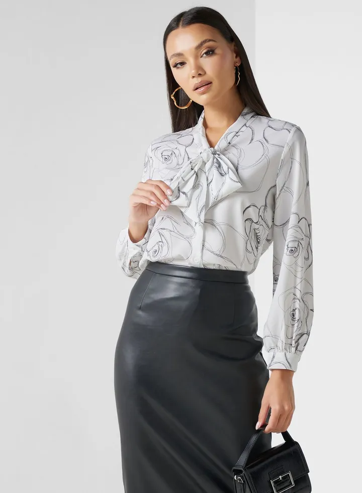Floral Print Blouse