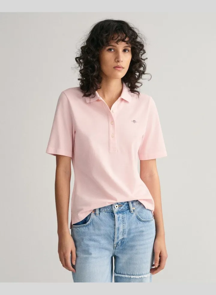 Shield Pique Polo Shirt