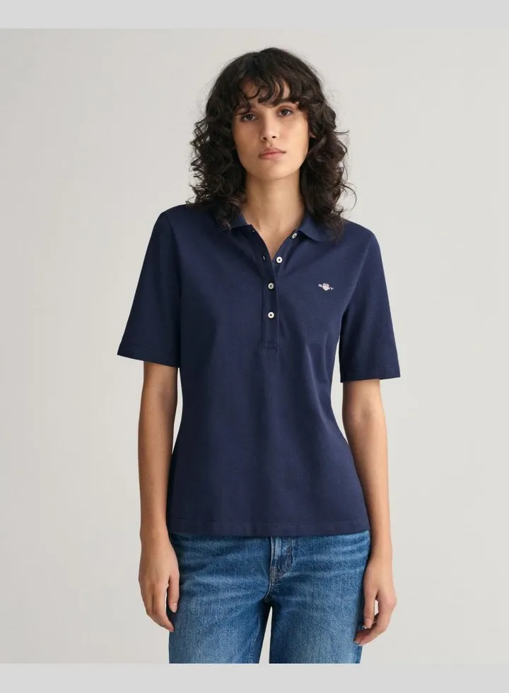 Shield Pique Polo Shirt