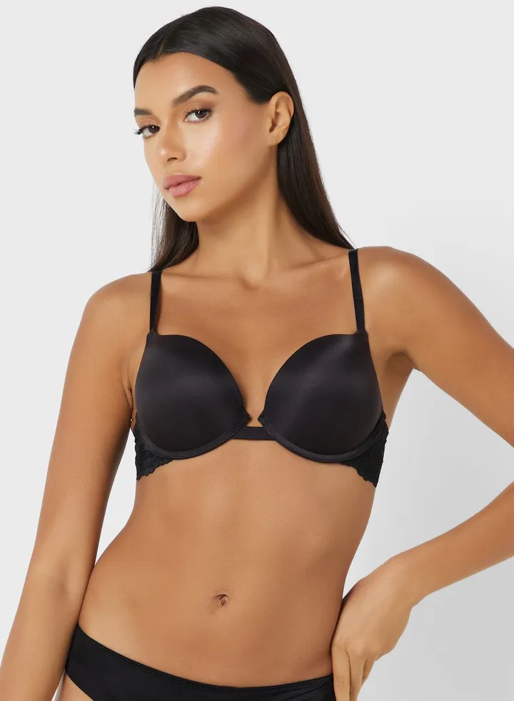 Plunge Neck Bra