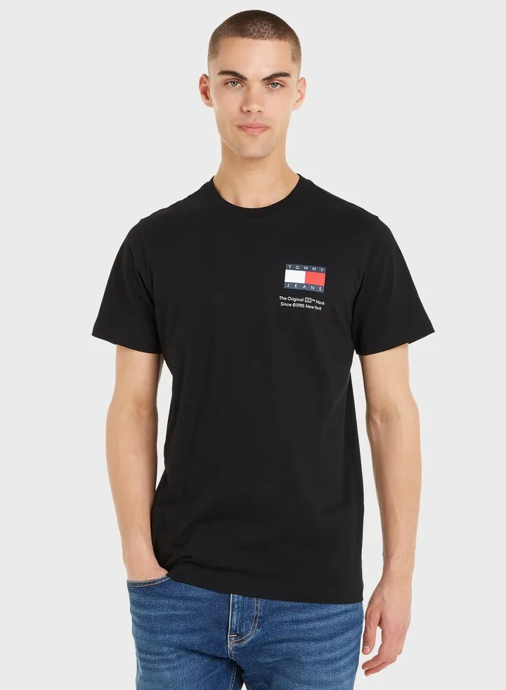 Monogram Crew Neck T-Shirt