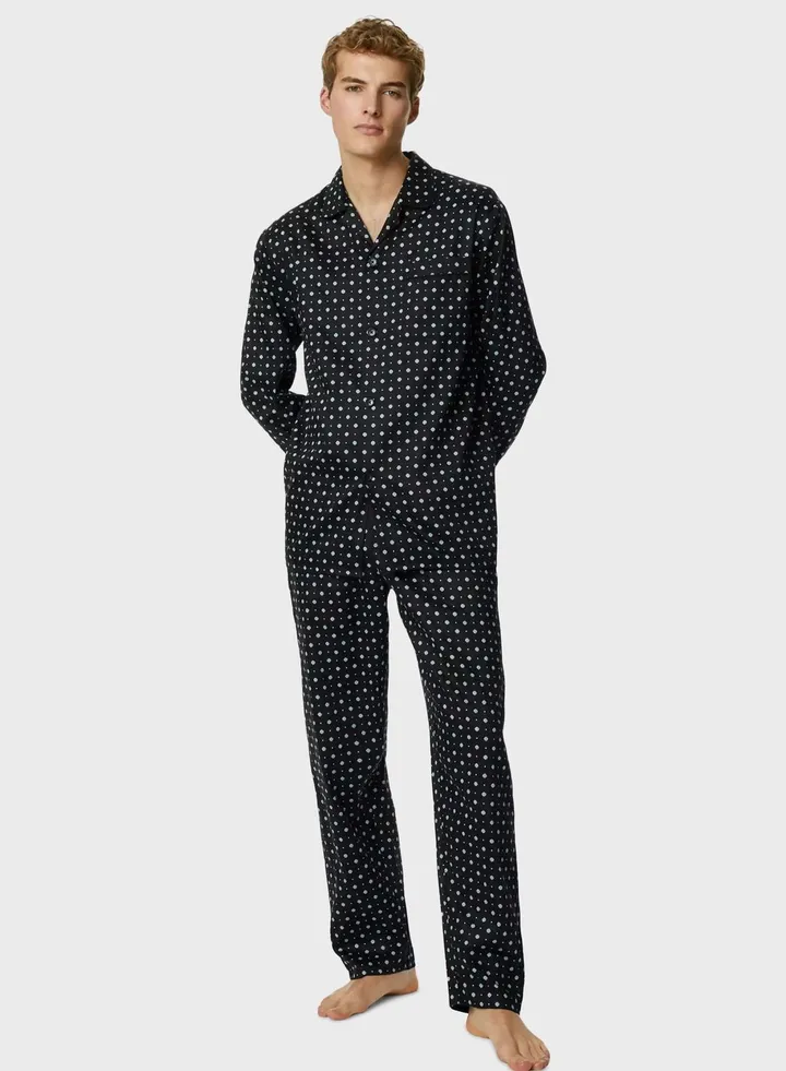 All Over Print Pyjama Set