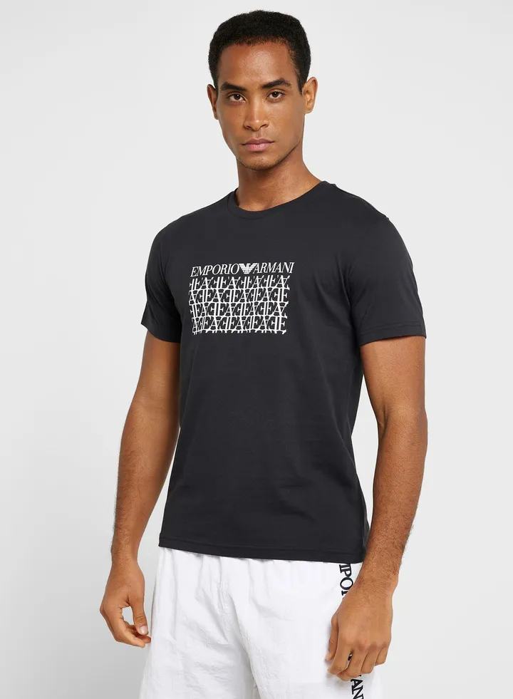 Graphic Crew Neck T-Shirt