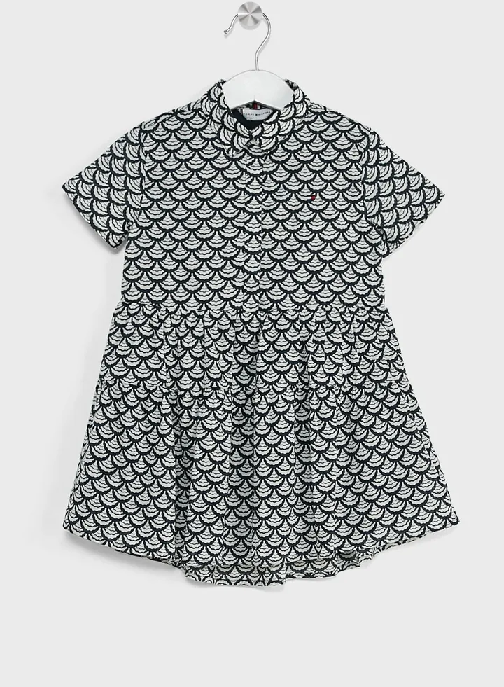 Kids Printed Midi Dress