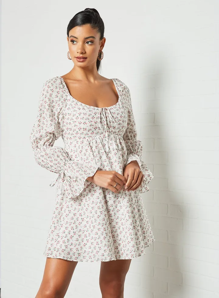 Floral Mini Dress