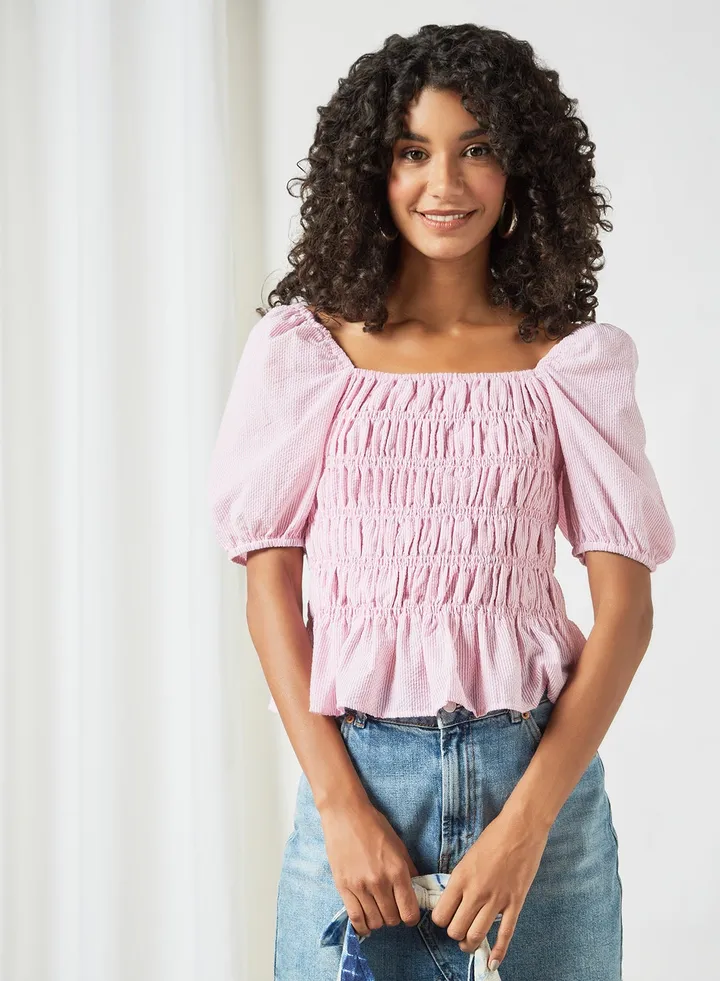 Shirred Top
