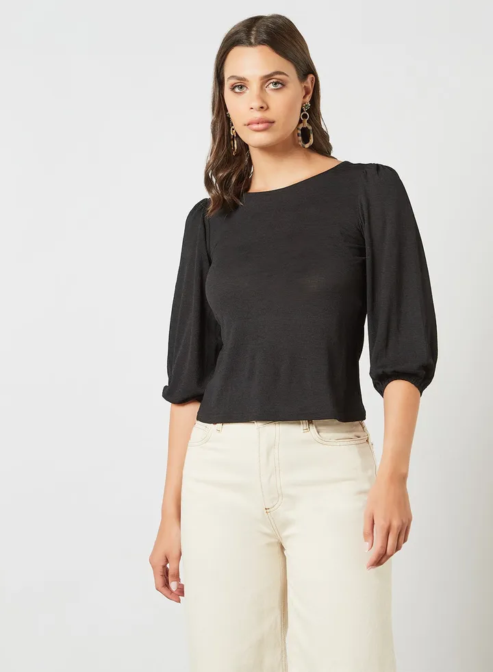 Puffed Sleeve Top