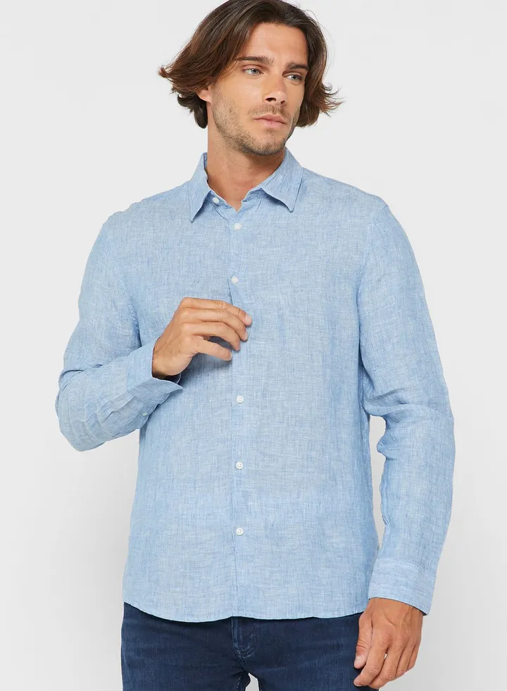 Essential Linen Regular Fit Shirt
