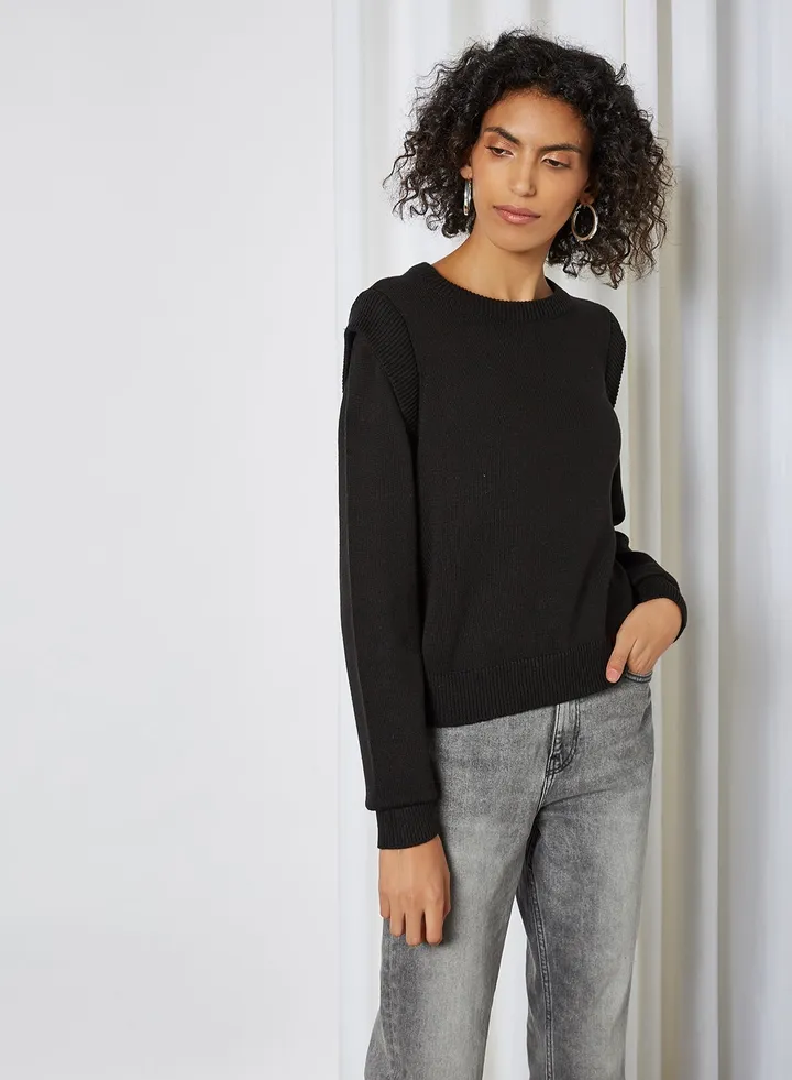 Knitted Long Sleeve Sweater