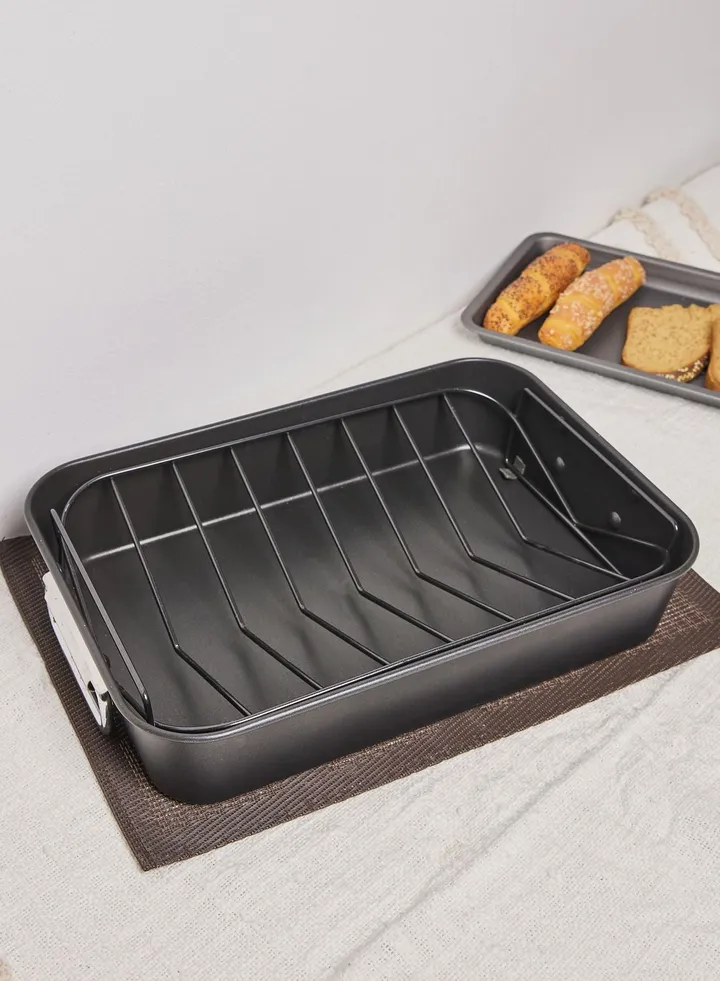 Heavy Gauge Roast & Rack 39Cm