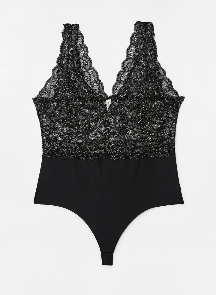 Curvy Lace Bodysuit