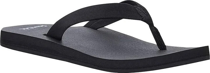 Sanuk Ashland Soft Top (Black) Women's Shoes