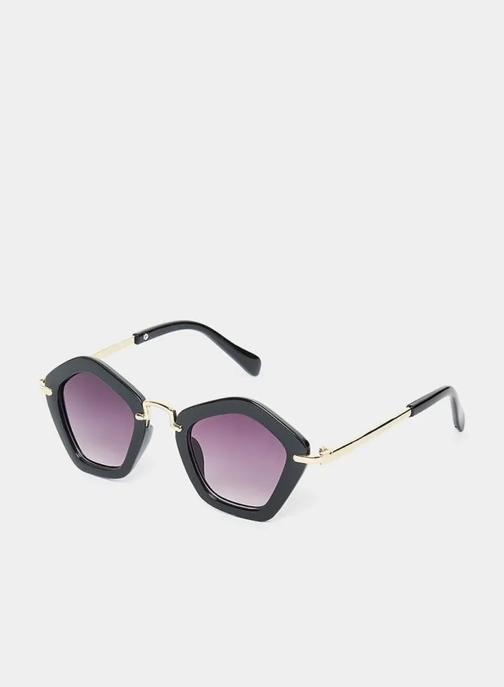 Full Rim Metal Bridge Sunglasses