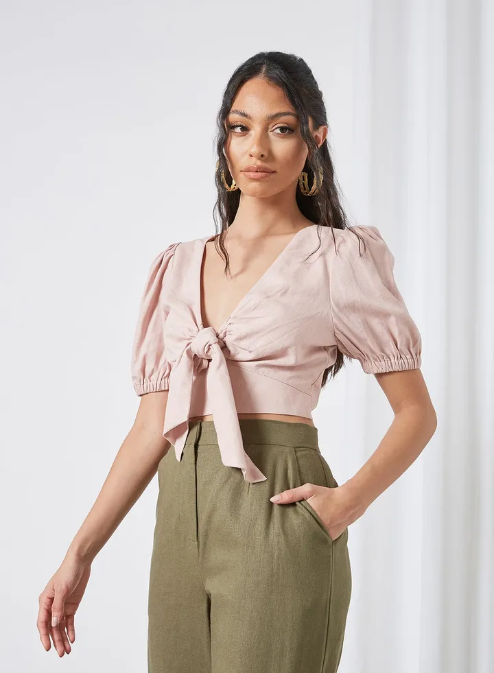 Knotted Crop Top