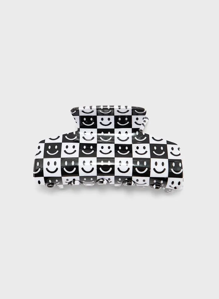 Smiley Emoji Claw Clip