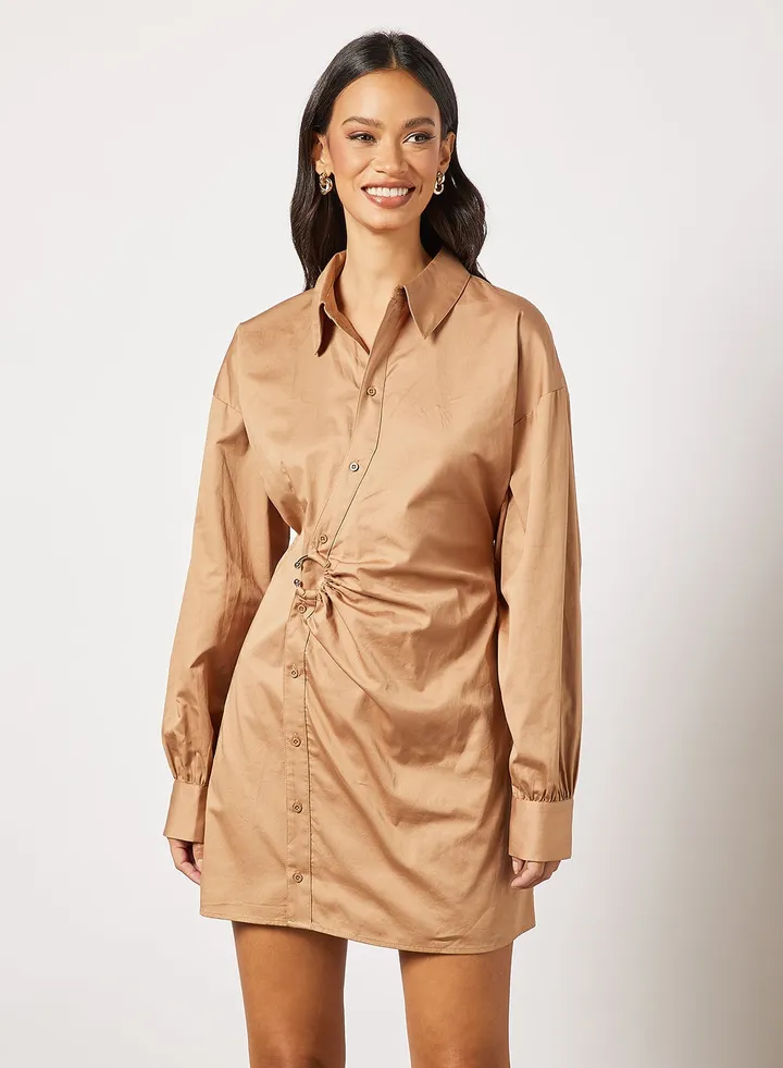 Long Sleeve Shirt Dress
