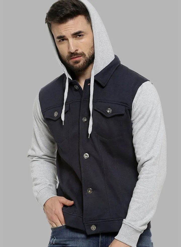 Hoodie Collar Jacket