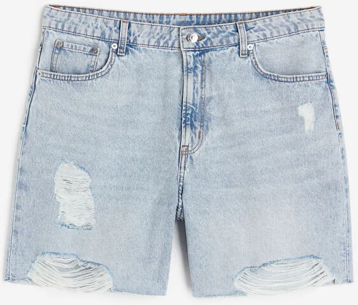 Bermuda High Denim Shorts