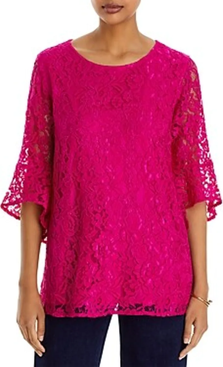 Caroline Rose Julia Flora Lace Tunic