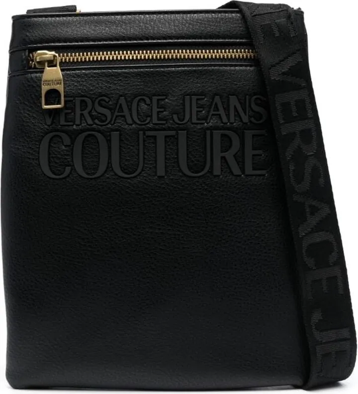 Range tactile logo crossbody bag