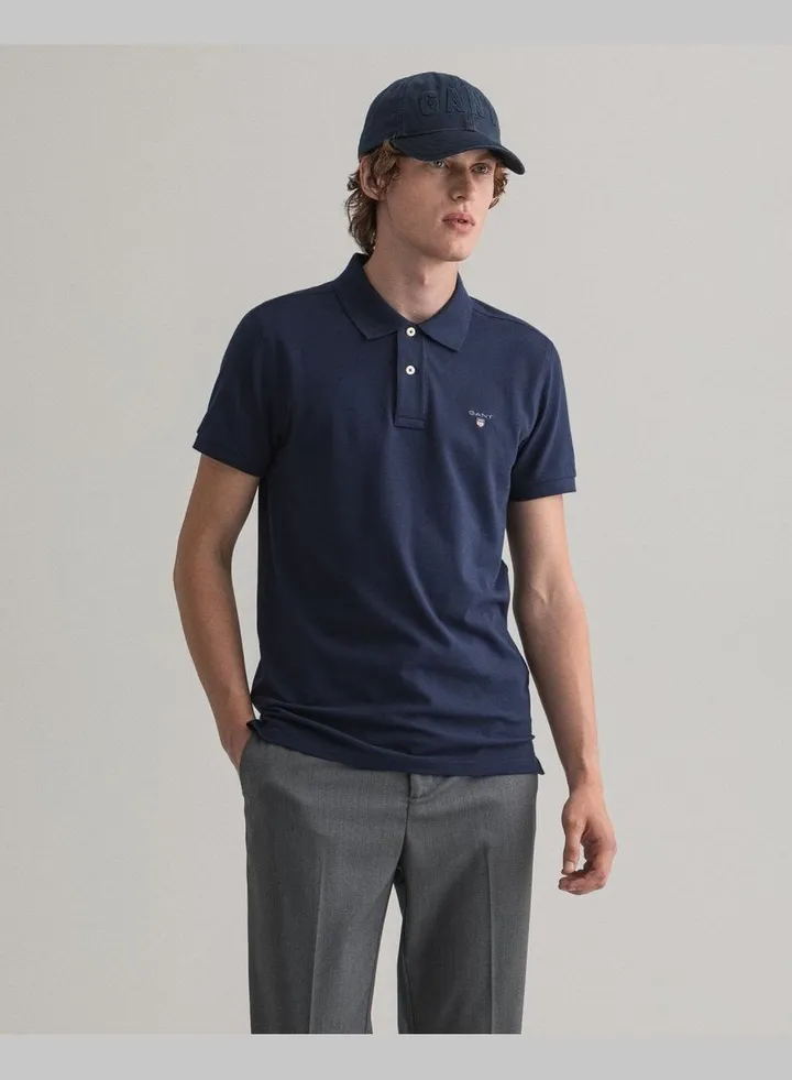 Gant Original Slim Fit Pique Polo Shirt