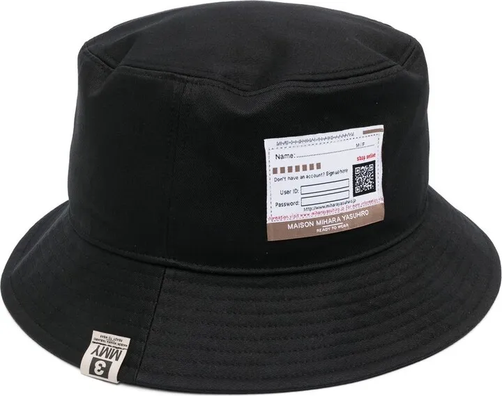 Logo-Patch Bucket Hat