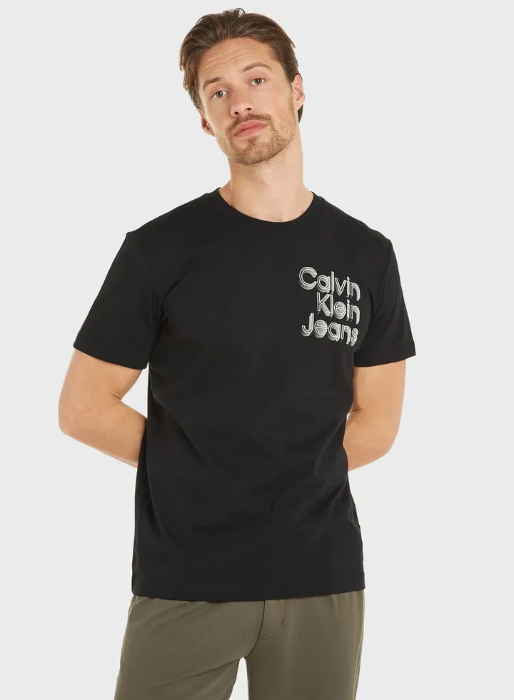 Stacked Euphoric Crew Neck T-Shirt