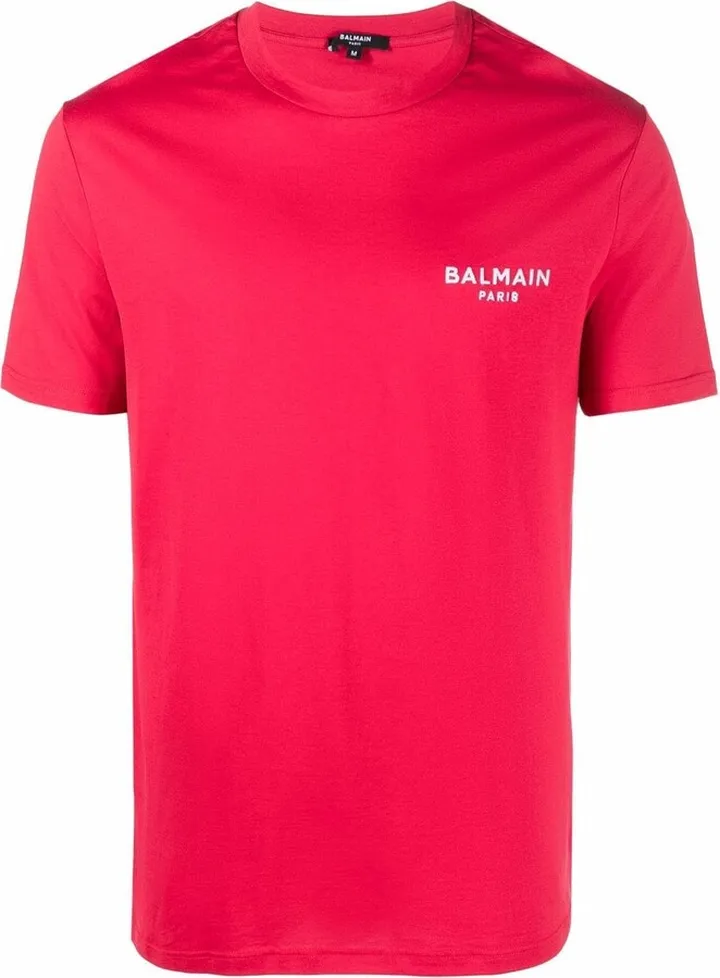 logo-embroidered cotton T-shirt